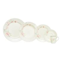 Jogo de Jantar Brisa Azul 40 Peças Porcelana Schmidt Jogo de Jantar Brisa Azul 40 Peças Porcelana Schmidt