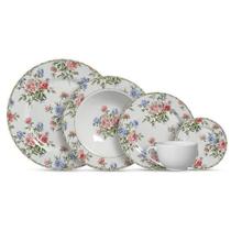 Jogo De Jantar Decorado Romantica2 20 Pcs Primeira Linha