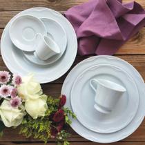 Jogo de Jantar e Chá 42 Peças em Porcelana - Germer Cottage