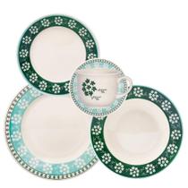 Jogo De Jantar Em Cerâmica Donna Com 30 Peças Oxford Bosque Jogo De Jantar Em Cerâmica Donna Com 30 Peças Oxford Bosque