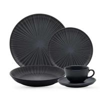 Jogo De Jantar Em Cerâmica Flat Com 30 Peças Oxford Jogo De Jantar Em Cerâmica Flat Com 30 Peças Oxford