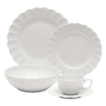 Jogo De Jantar Em Porcelana Flora Com 20 Peças Oxford