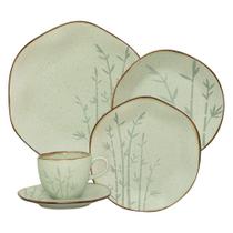 Jogo De Jantar Em Porcelana Ryo Com 30 Peças Oxford Bambu Jogo De Jantar Em Porcelana Ryo Com 30 Peças Oxford Bambu
