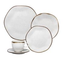 Jogo De Jantar Em Porcelana Ryo Com 30 Peças Oxford Jogo De Jantar Em Porcelana Ryo Com 30 Peças Oxford