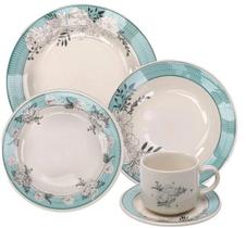 Jogo de jantar oxford lux floritt 20 pc - em ceramica