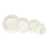 Jogo de Jantar Primavera Suave 20 Peças Porcelana Schmidt Jogo de Jantar Primavera Suave 20 Peças Porcelana Schmidt