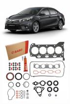 Jogo de Junta Completo C/ Retentores Original Sabó - Toyota Corolla de 2015 a 2019 1.8 e 2.0 16v