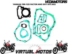 Jogo De Junta Completo Yamaha Ybr125i Factor 2017até2022 S/b