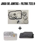 Jogo de juntas com filtro do câmbio automático 722.9