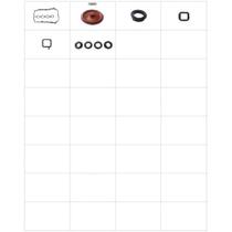 Jogo de juntas da tampa de válvula Cruze 2011 a 2020 Jogo de juntas da tampa de válvula Cruze 2011 a 2020