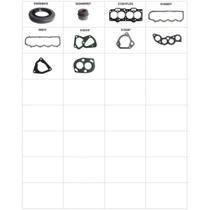 Jogo de juntas do motor Fiat Oggi 1985 a 1987 SABÓ