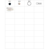 Jogo de juntas do motor Mercedes Benz Ls 1113 1973 a 1990 Jogo de juntas do motor Mercedes Benz Ls 1113 1973 a 1990