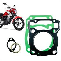 Jogo de Juntas Superior Kit A 62mm CG 160 4mm Titan Start Fan Xre190