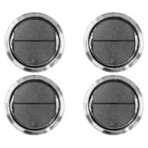 Jogo De Kit De 4 Saída De Ar Cromada Climatizador Maxiclima