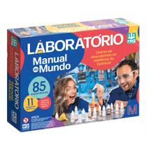 Jogo de Laboratório de Química Manual do Mundo - Nig Jogo de Laboratório de Química Manual do Mundo - Nig
