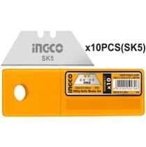 Jogo de Laminas Trapezoidais P/ Estilete Ingco 61X19mm 10pcs