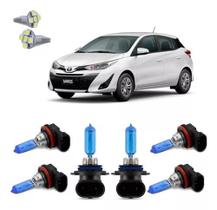 Jogo De Lâmpada Super Branca Yaris Toyota Hatch