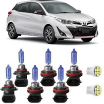 Jogo de lâmpada super branca yaris toyota hatch