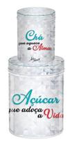 Jogo De Latas Para Armazenamento Embelezadoras De Ambientes