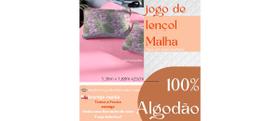 Jogo de Lençois Estampado 03 Peças 100% Algodão Clamatex