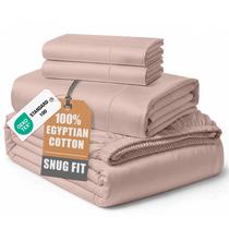 Jogo de Lençóis King 100% Algodão Egípcio Trama Cetim Sedosa para Conforto em Todas as Estações, Lençóis King com Bolso Profundo de 38 cm, Certificação OEKO-TEX, Lavável à Máquina, Conforto Durável de Hotel em Casa - Rosa Sépia Jogo de Lençóis King 100% Algodão Egípcio Trama Cetim Sedosa para Conforto em Todas as Estações, Lençóis King com Bolso Profundo de 38 cm, Certificação OEKO-TEX, Lavável à Máquina, Conforto Durável de Hotel em Casa - Rosa Sépia