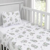 Jogo De Lençol 100% Algodão Mini Cama 3 Pçs Yan Tecebem