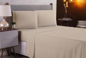 Jogo De Lençol 100% Algodão Solteiro 3Pçs