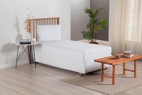 Jogo de Lençol 2 Pçs Solteiro Versatile Simples Micropercal 300 Fios com Elástico Variação:Branco Jogo de Lençol 2 Pçs Solteiro Versatile Simples Micropercal 300 Fios com Elástico Variação:Branco