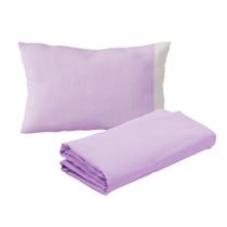 Jogo de Lençol 2 Peças Mini Berço Malha 100% Algodão Lilás Arrumadinho Enxovais Jogo de Lençol 2 Peças Mini Berço Malha 100% Algodão Lilás Arrumadinho Enxovais