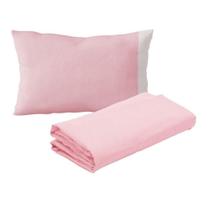 Jogo de Lençol 2 Peças Mini Berço Malha 100% Algodão Rosa Arrumadinho Enxovais Jogo de Lençol 2 Peças Mini Berço Malha 100% Algodão Rosa Arrumadinho Enxovais