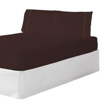 Jogo de Lençol 3 Pçs Casal King Simples Laura Percal 200 Fios com Elástico