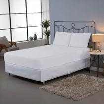 Jogo de Lençol 3 pçs Casal Padrão liso Percal 180 fios - Coleção Dia a Dia