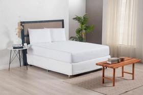 Jogo de Lençol 3 Pçs Casal Padrão Versatile Simples Micropercal 300 Fios com Elástico