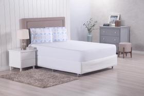 Jogo de Lençol 3 Pçs Casal Queen Modern Simples Percal de Poliéster 300 Fios com Elástico Jogo de Lençol 3 Pçs Casal Queen Modern Simples Percal de Poliéster 300 Fios com Elástico