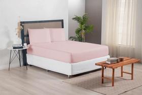 Jogo de Lençol 3 Pçs Casal Queen Versatile Simples Micropercal 300 Fios com Elástico Jogo de Lençol 3 Pçs Casal Queen Versatile Simples Micropercal 300 Fios com Elástico