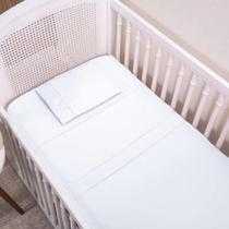 Jogo De Lençol 3 Peças Micropercal Padrâo Berço Americano - 012