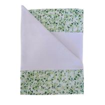 Jogo de Lençol 3 Peças Mini Cama Malha 100% Algodão Floral 09 Branco Arrumadinho Jogo de Lençol 3 Peças Mini Cama Malha 100% Algodão Floral 09 Branco Arrumadinho