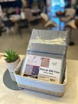 Jogo de Lençol 3 Peças Quenn Percal 400 fios Jogo de Lençol 3 Peças Quenn Percal 400 fios