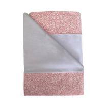 Jogo de Lençol 3 Peças Solteiro 78 Beliche Floral 14 Branco Arrumadinho Enxovais