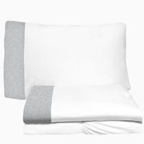 Jogo de Lençol 3 Peças Solteiro 78cm Cama Auxiliar Foguete Cinza Brilha Malha Branca 100% Algodão Arrumadinho Enxovais Jogo de Lençol 3 Peças Solteiro 78cm Cama Auxiliar Foguete Cinza Brilha Malha Branca 100% Algodão Arrumadinho Enxovais