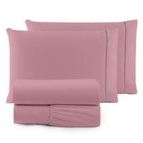 Jogo de Lençol 400 Fios Casal 4pçs Casa Dona Jogo de Lençol 400 Fios Casal 4pçs Casa Dona