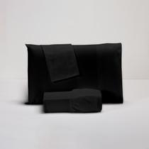 Jogo de Lençol 400 Fios Percal Liso Clean Toque 100% Macio