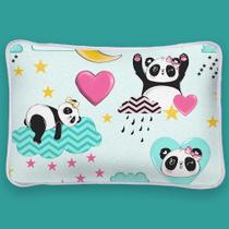 Jogo De Lençol Alegria Solteiro 2 Peças Infantil Estampado Malha 100% Algodão - Panda Love Jogo De Lençol Alegria Solteiro 2 Peças Infantil Estampado Malha 100% Algodão - Panda Love