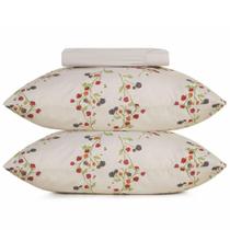 Jogo de Lençol Altenburg Toque Acetinado Queen 3 Peças 158x198x38