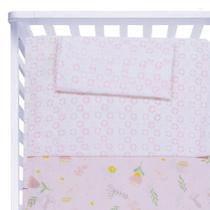 Jogo de Lençol Americano Papi Tulipa Rosa