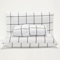 Jogo de Lençol Atual Solteiro 02 Peças Algodão 180 Fios - SAFIRA ENXOVAIS