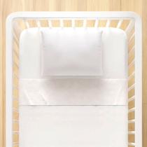 Jogo de Lençol Bebê Berço Americano 3 Peças Branco