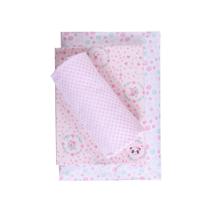 Jogo de lençol Berço Americano Bebê 100% Algodão C/ 3 peças - Karinho