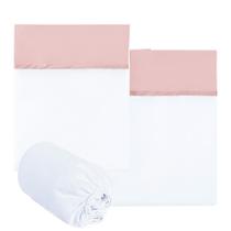 Jogo de Lençol Berço Americano Com Fronha - 03 peças