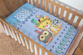 Jogo De Lençol Berço Americano Nacional 3 Peças Índios Jogo De Lençol Berço Americano Nacional 3 Peças Índios